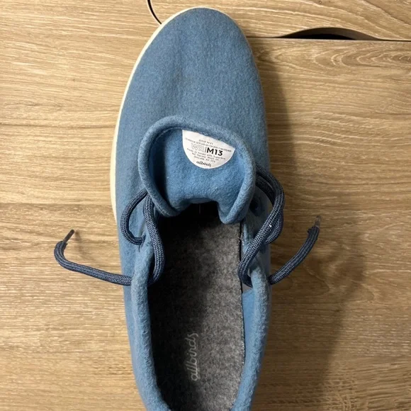 Allbirds. Wool Runners. Men’s Size 13. Blue. - Picture 3 of 9